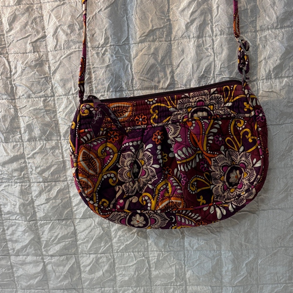 Floral Patterned Shoulder Bag